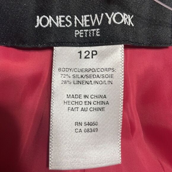 💗Jones New York Pant size 12 Petite salmon/pink with pockets 💗 - Picture 10 of 10